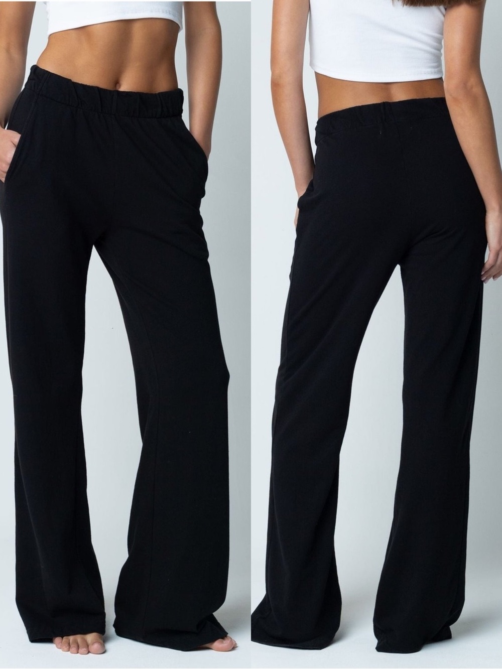 Women's Talentless French Terry Lounge Pant - Pitch Black